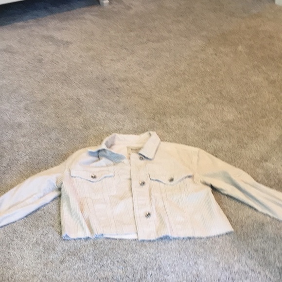 Stradivarius Cropped Corduroy Jacket 